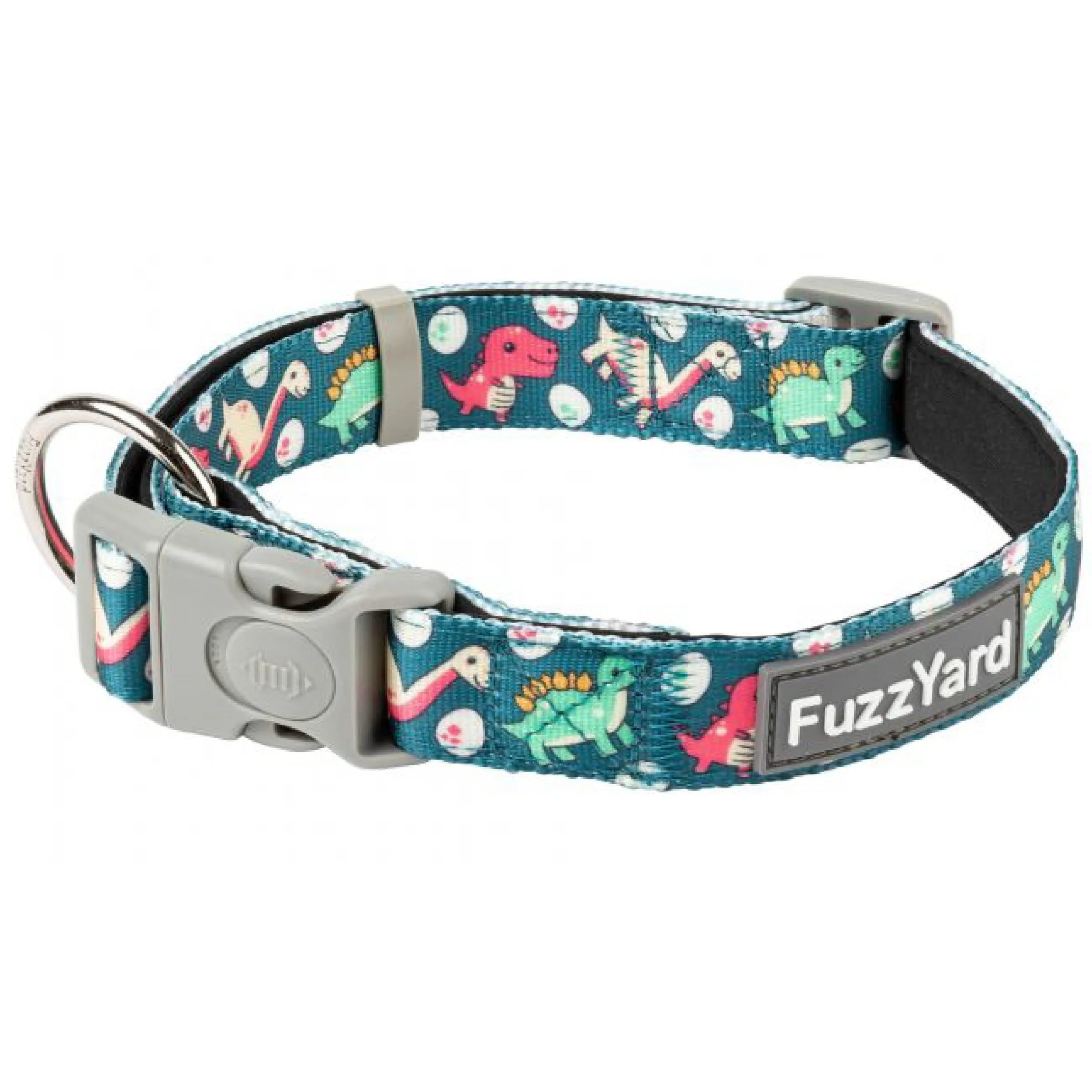 15% OFF: FuzzYard Dinosaur Land Dog Collar