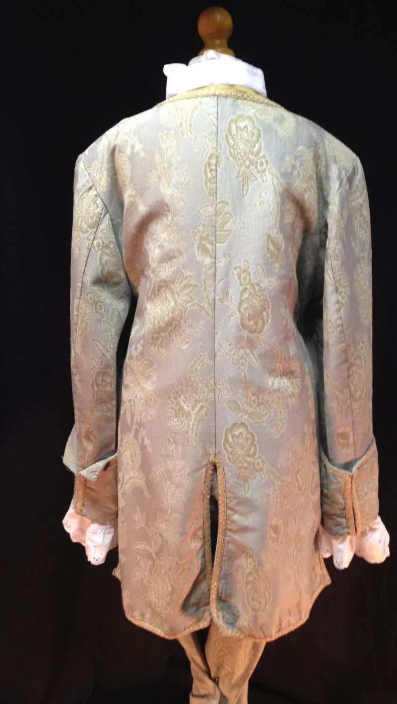 18th Century Court Gent in Grey