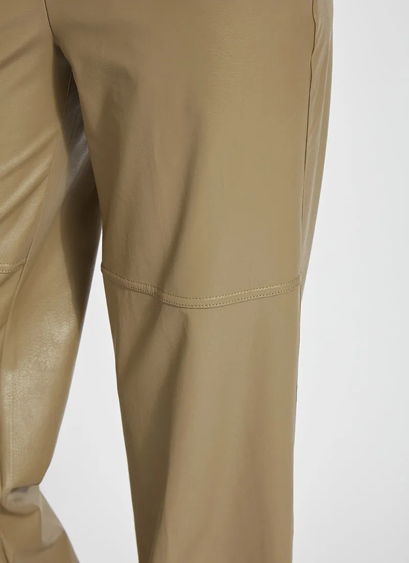 Aimee Vegan Leather Pant (27.5" Inseam)