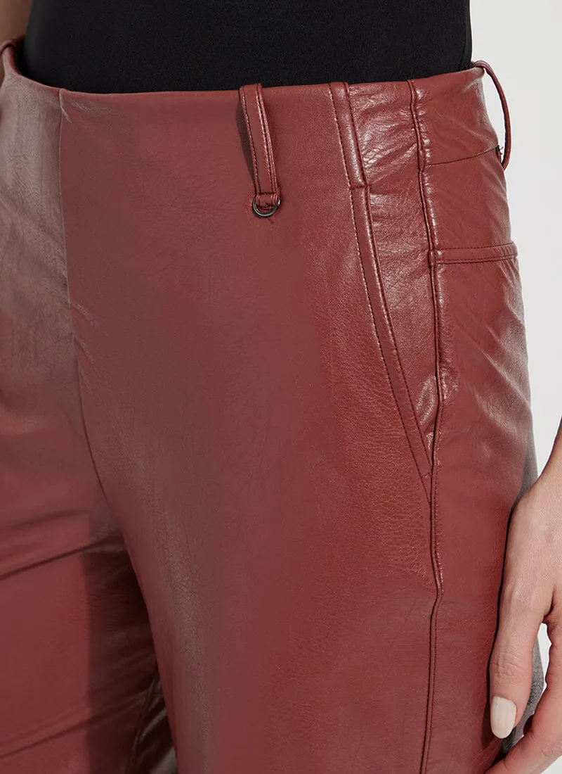Aimee Vegan Leather Pant (27.5" Inseam)