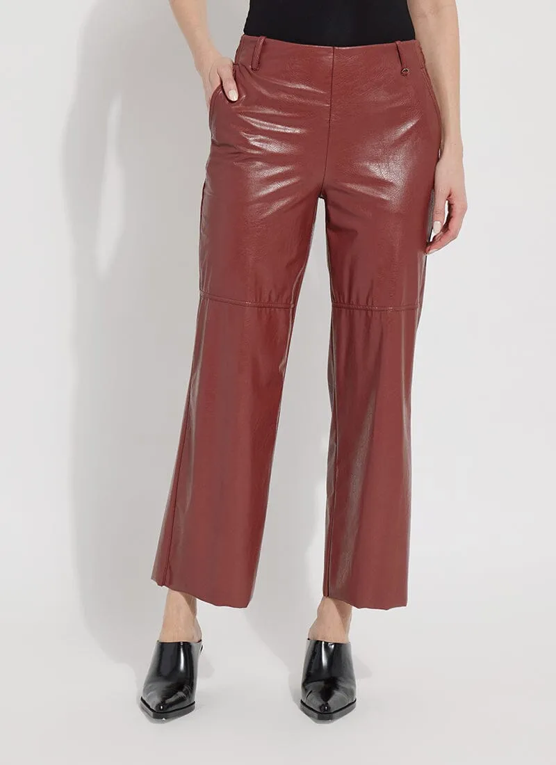 Aimee Vegan Leather Pant (27.5" Inseam)