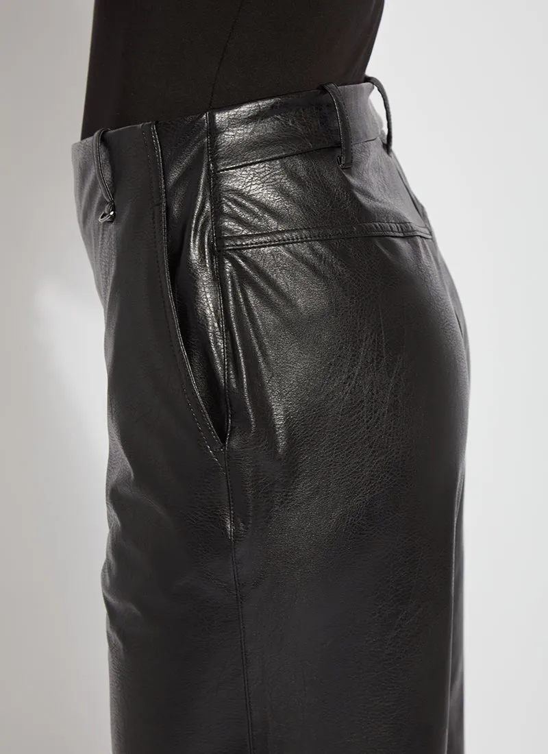 Aimee Vegan Leather Pant (27.5" Inseam)