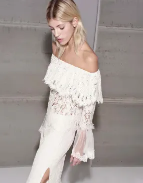 Alexis Laurena Top in Ivory