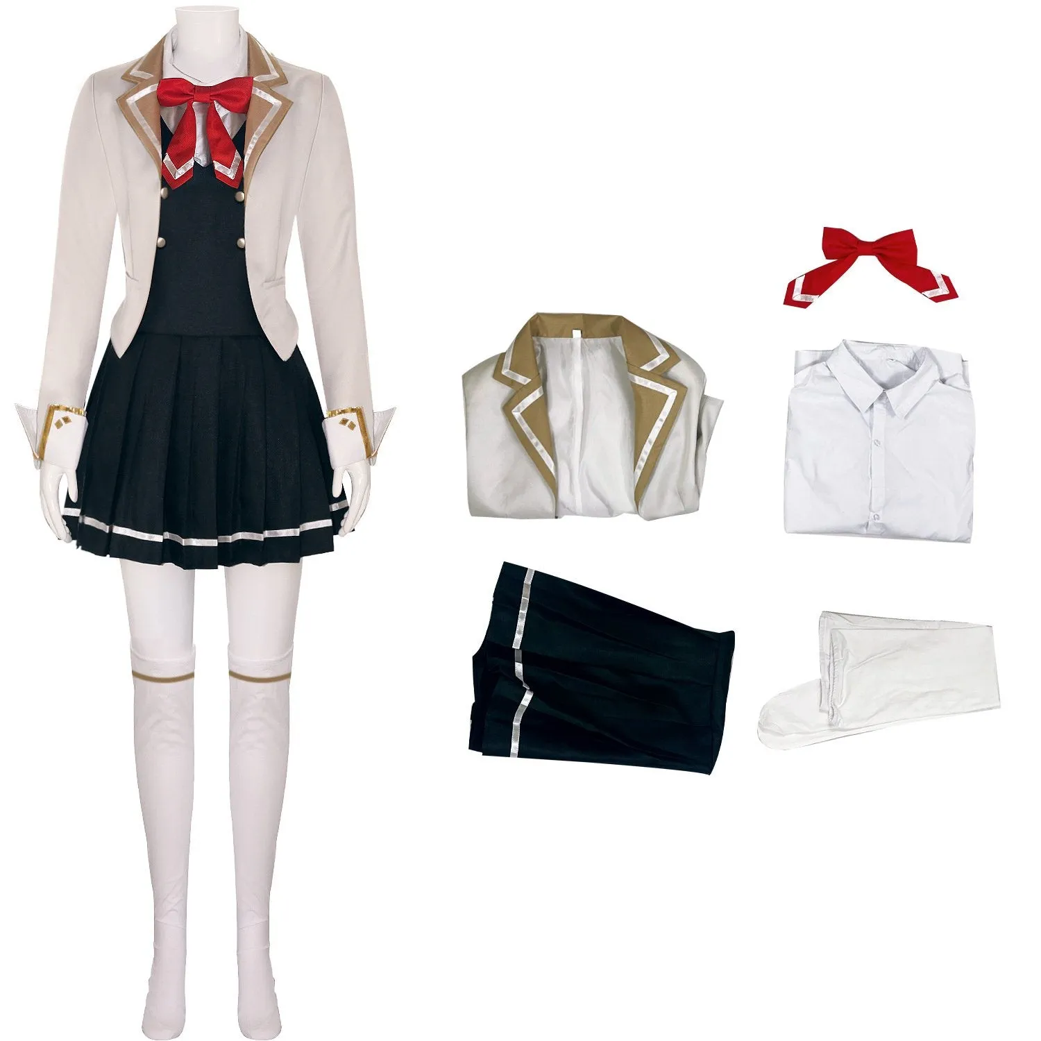 Alya Sometimes Hides Her Feelings in Russian Alisa Mikhailovna Kujou Maria Masachika Kuze Costume Dress Uniform