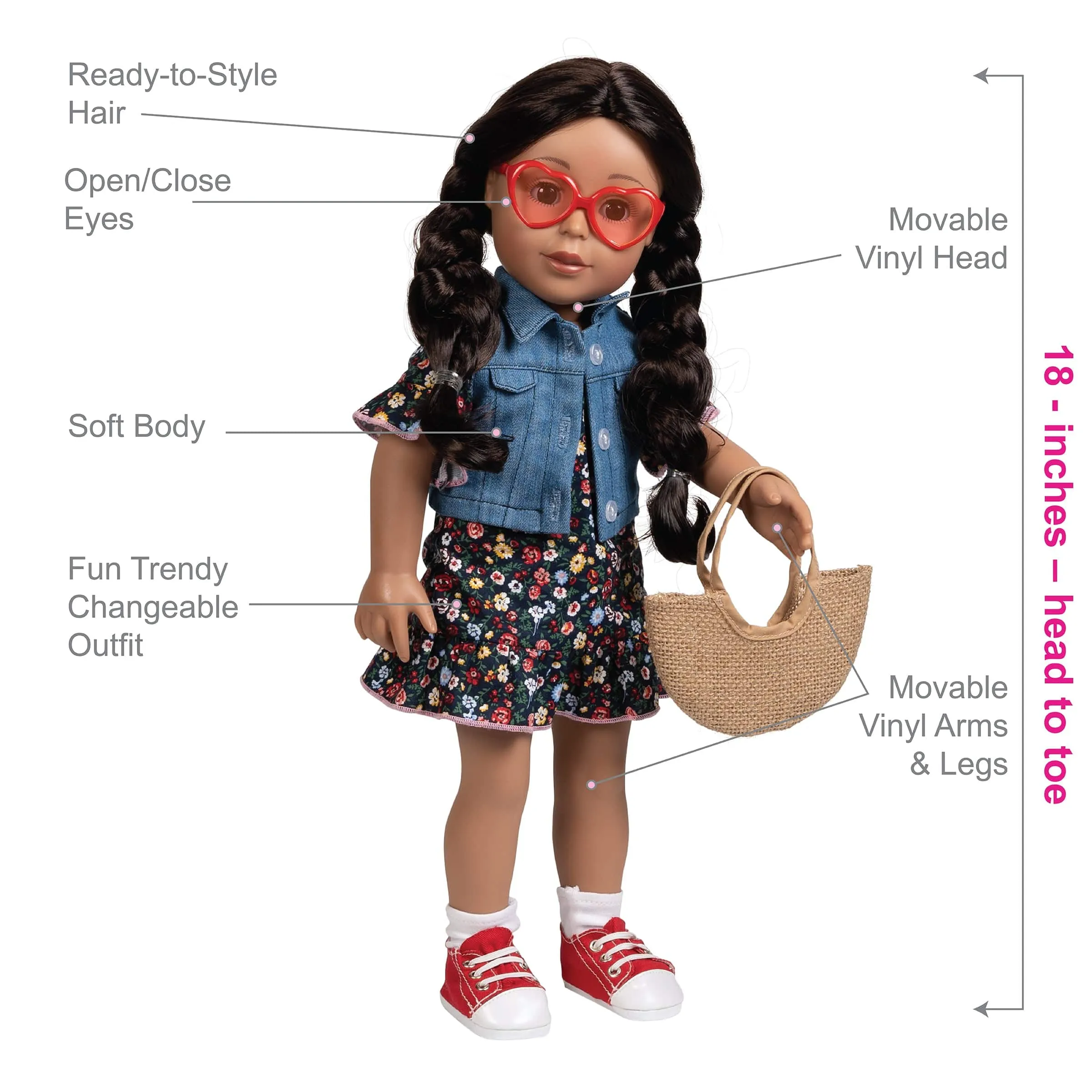 Amazing Girls 18 inch Doll Sienna