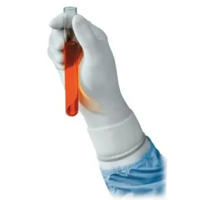 Ansell Nitrilite Disposable Gloves, 5 mil, Large, Natural, 104943