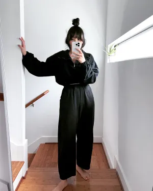 Arc Pants, Black Canvas