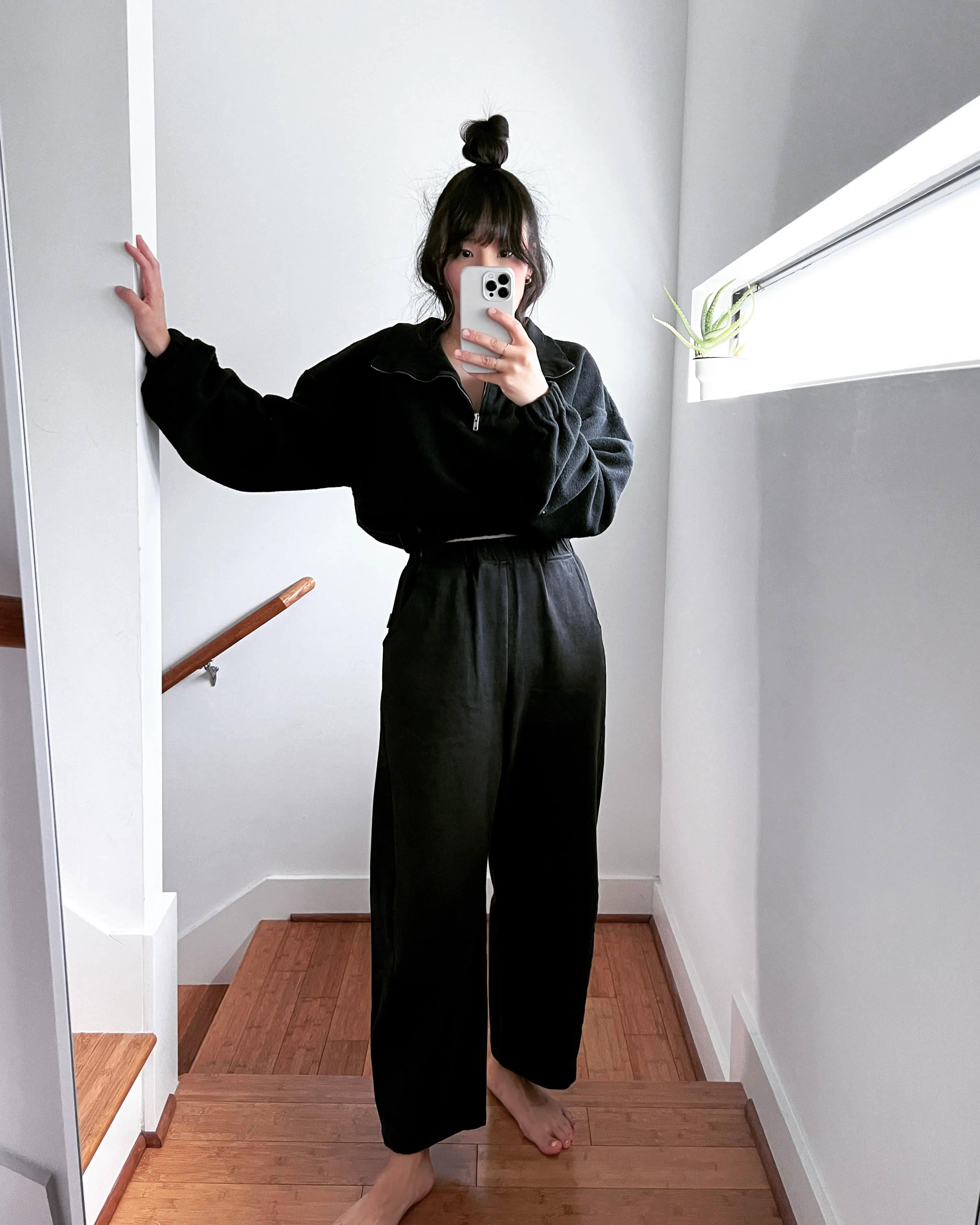 Arc Pants, Black Canvas