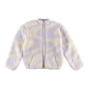 BELLA & BIRDIE Girl's Printed Sherpa Jacket