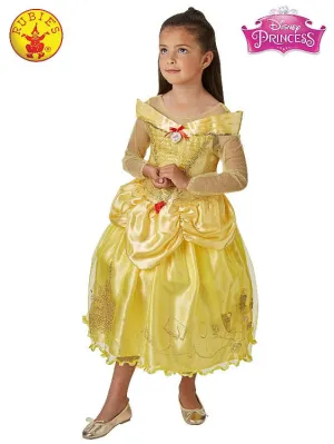 BELLE AND THE BEAST DELUXE BALLGOWN, CHILD