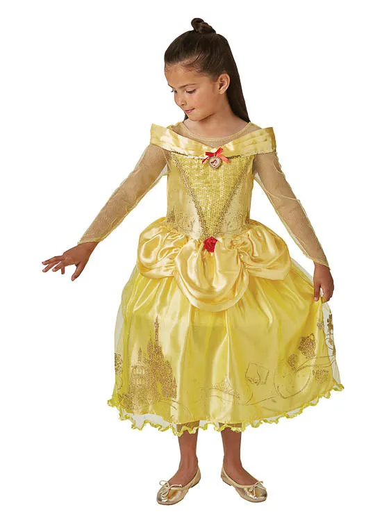 BELLE AND THE BEAST DELUXE BALLGOWN, CHILD