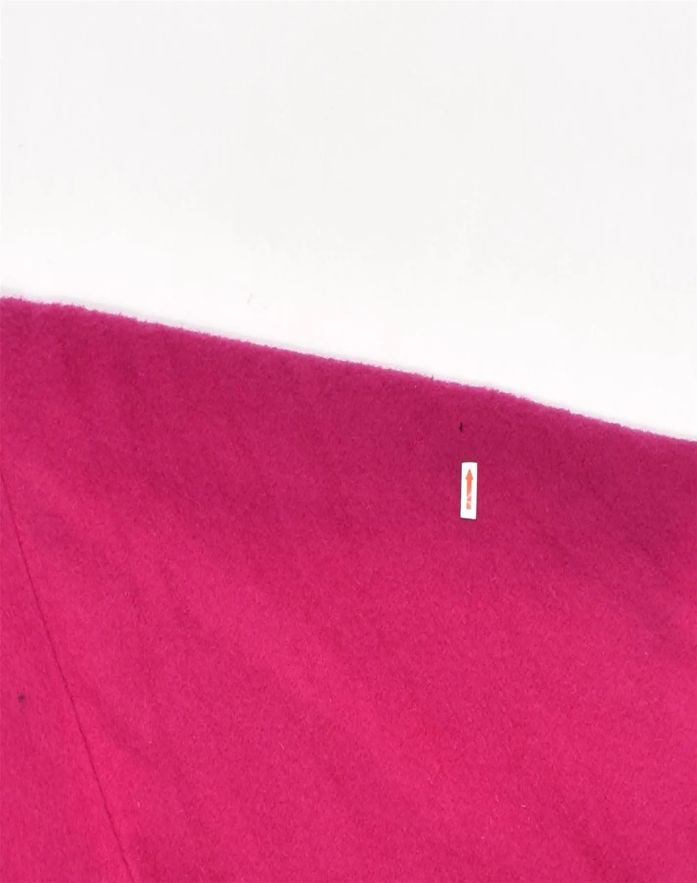 BENETTON Womens Overcoat IT 44 Medium Pink Wool