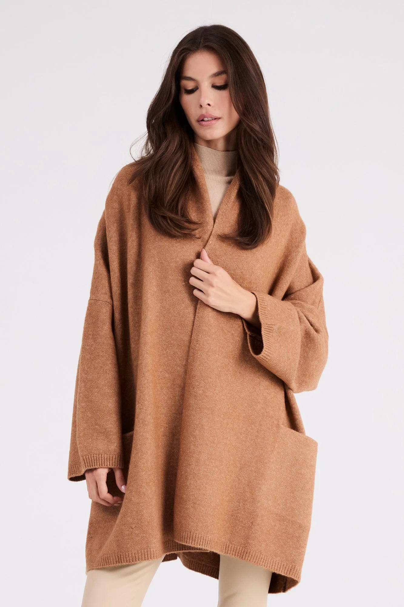   Beryll Cocoon Cardigan | Cinnamon