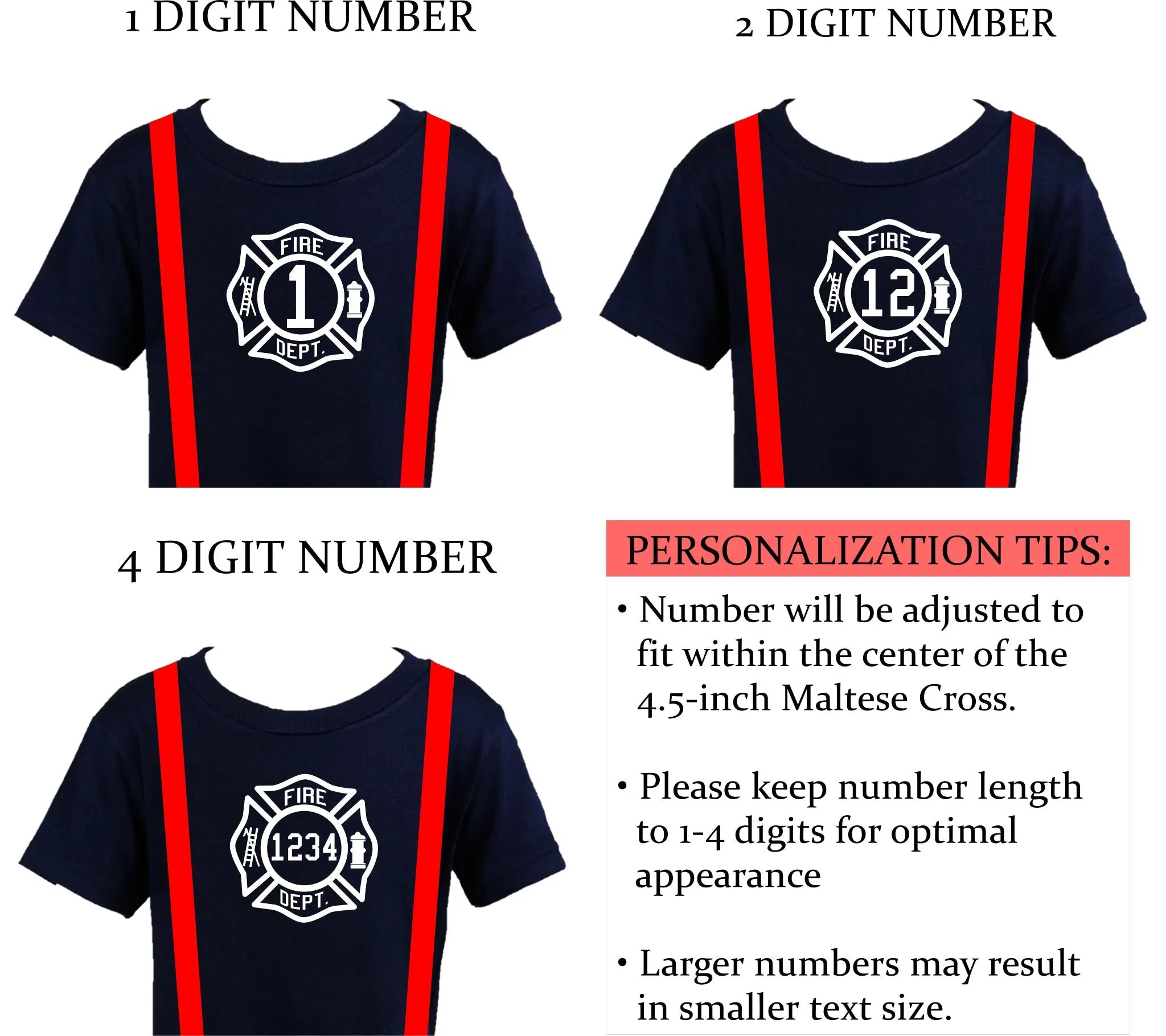 BIRTHDAY Firefighter Personalized BLACK 2PC Toddler Outfit