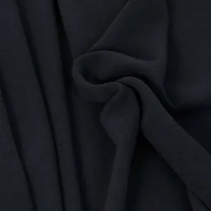 Black Coating Wool Fabric 2420