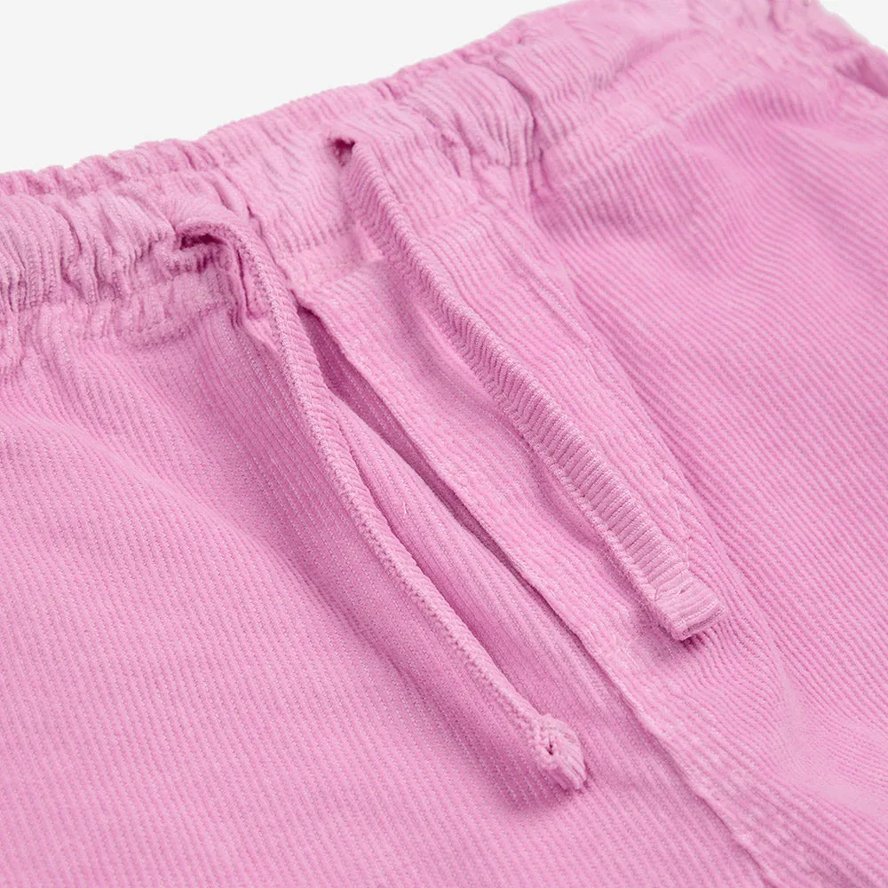 Bobo Choses :: Bobo Choses Pink Corduroy Straight Pants Pink