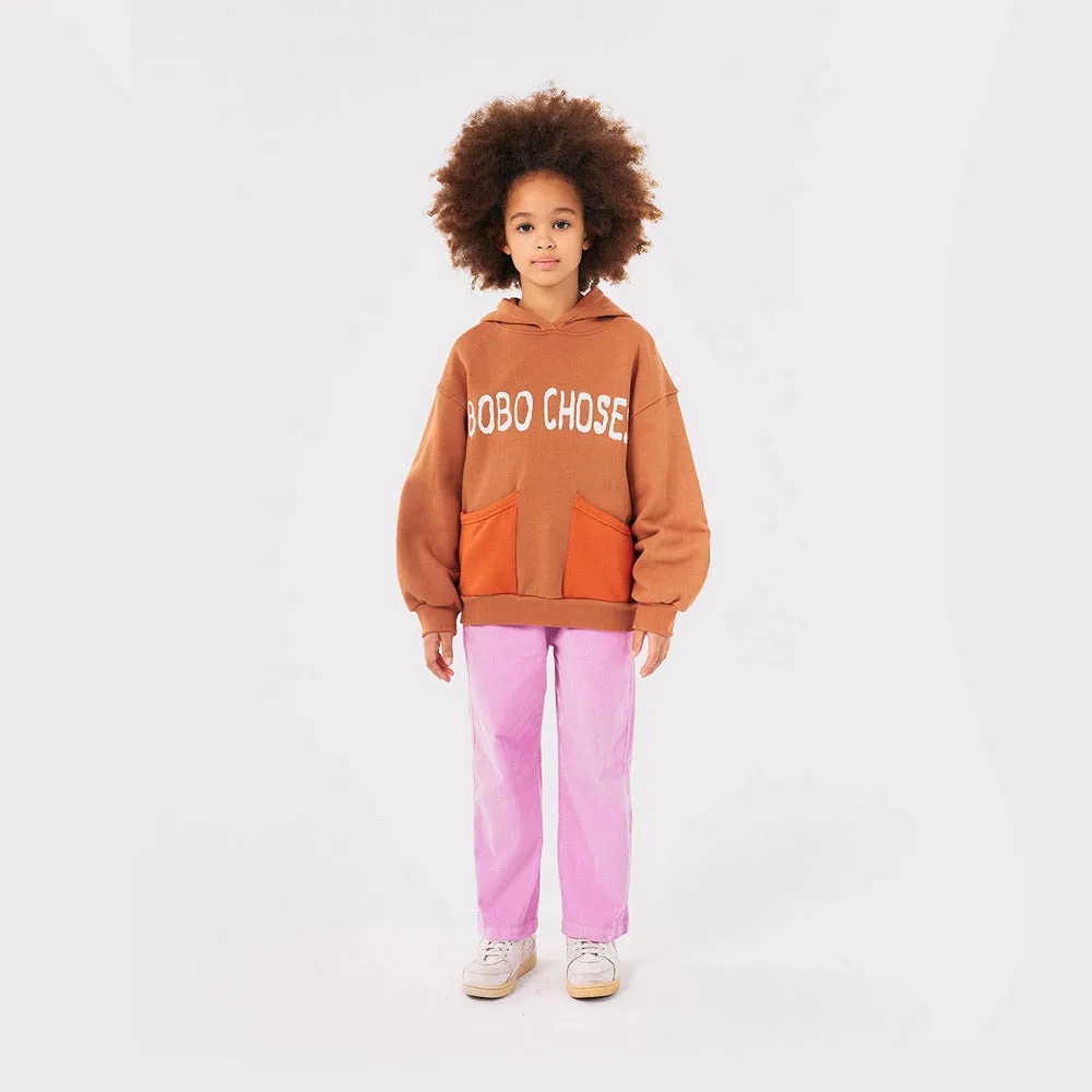Bobo Choses :: Bobo Choses Pink Corduroy Straight Pants Pink