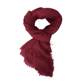 Boho Scarf / Crimson