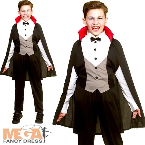 Boys Bloodthirsty Vampire Halloween Costume