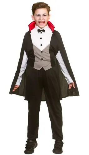 Boys Bloodthirsty Vampire Halloween Costume
