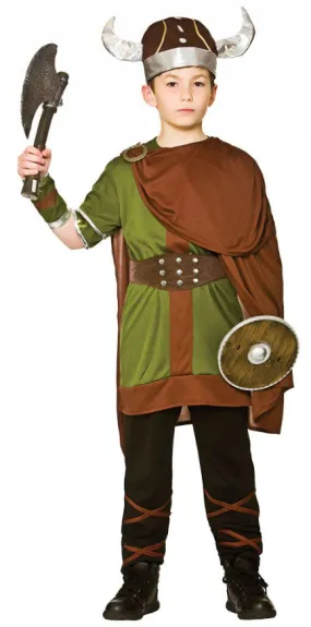 Boys Viking Warrior Historical Norse Saxon Costume