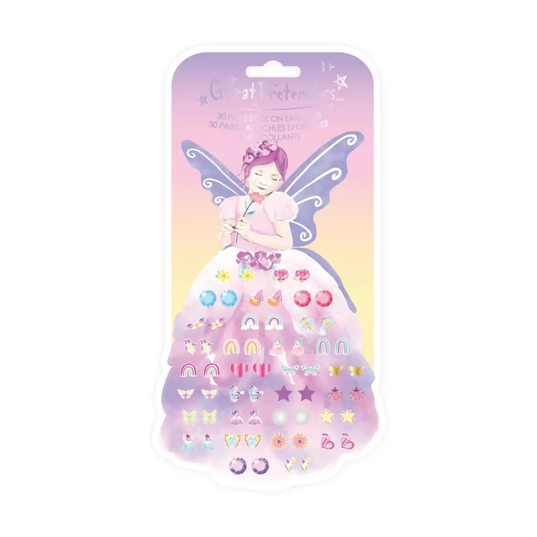 butterfly fairy triana sticker earrings