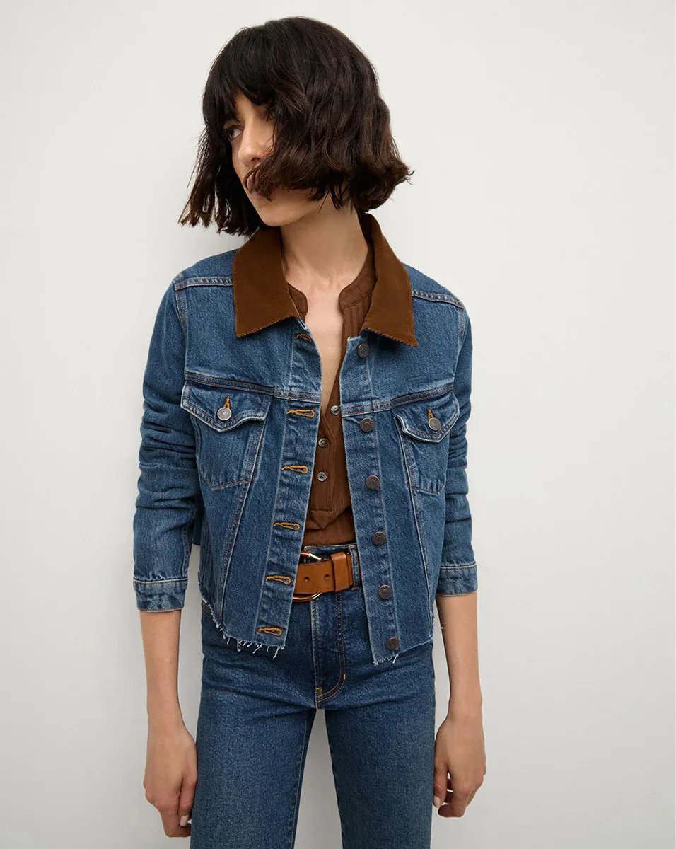 Cara Jacket With Cord Collar