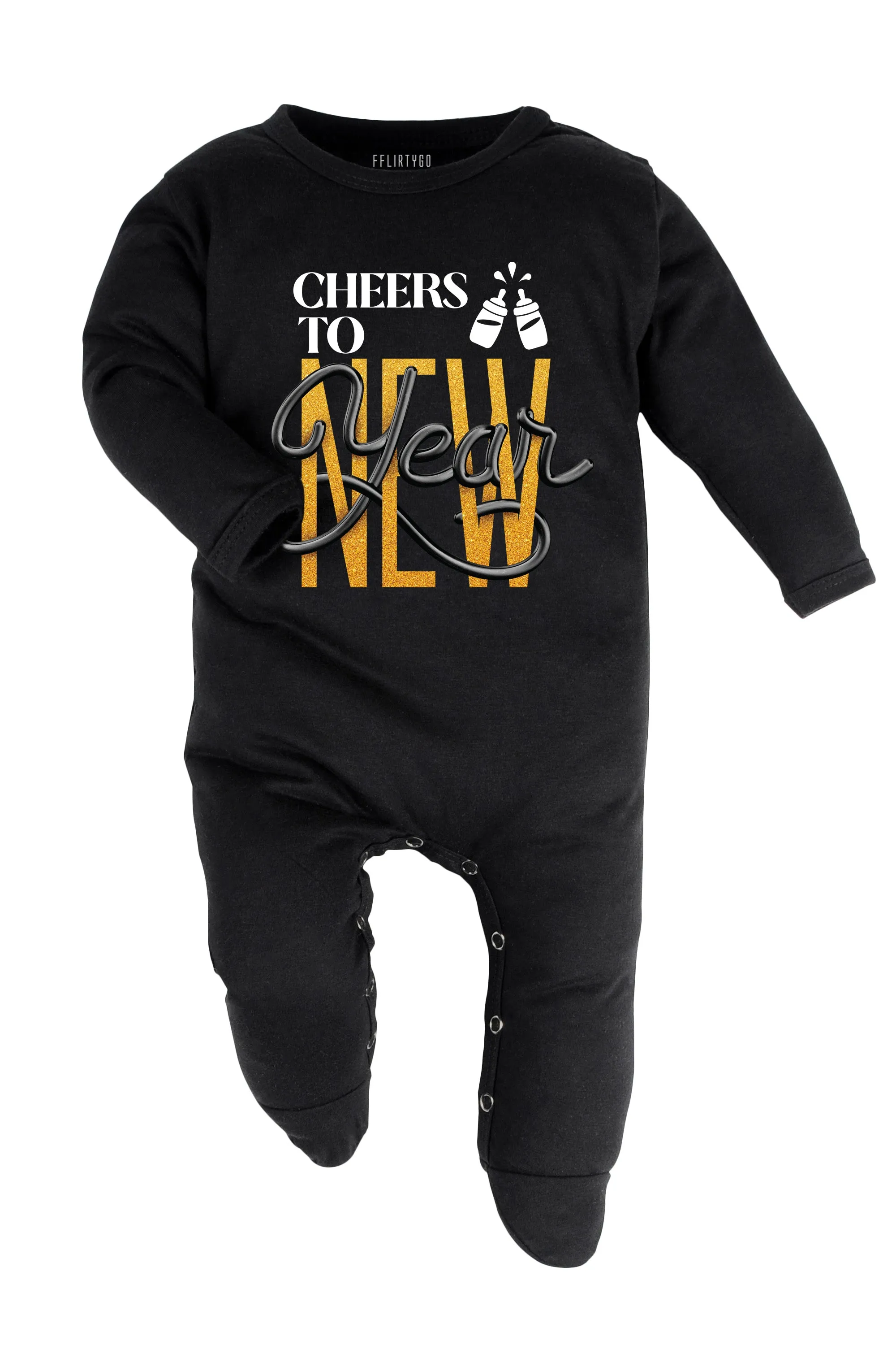 Cheers To New Year Baby Romper | Onesies