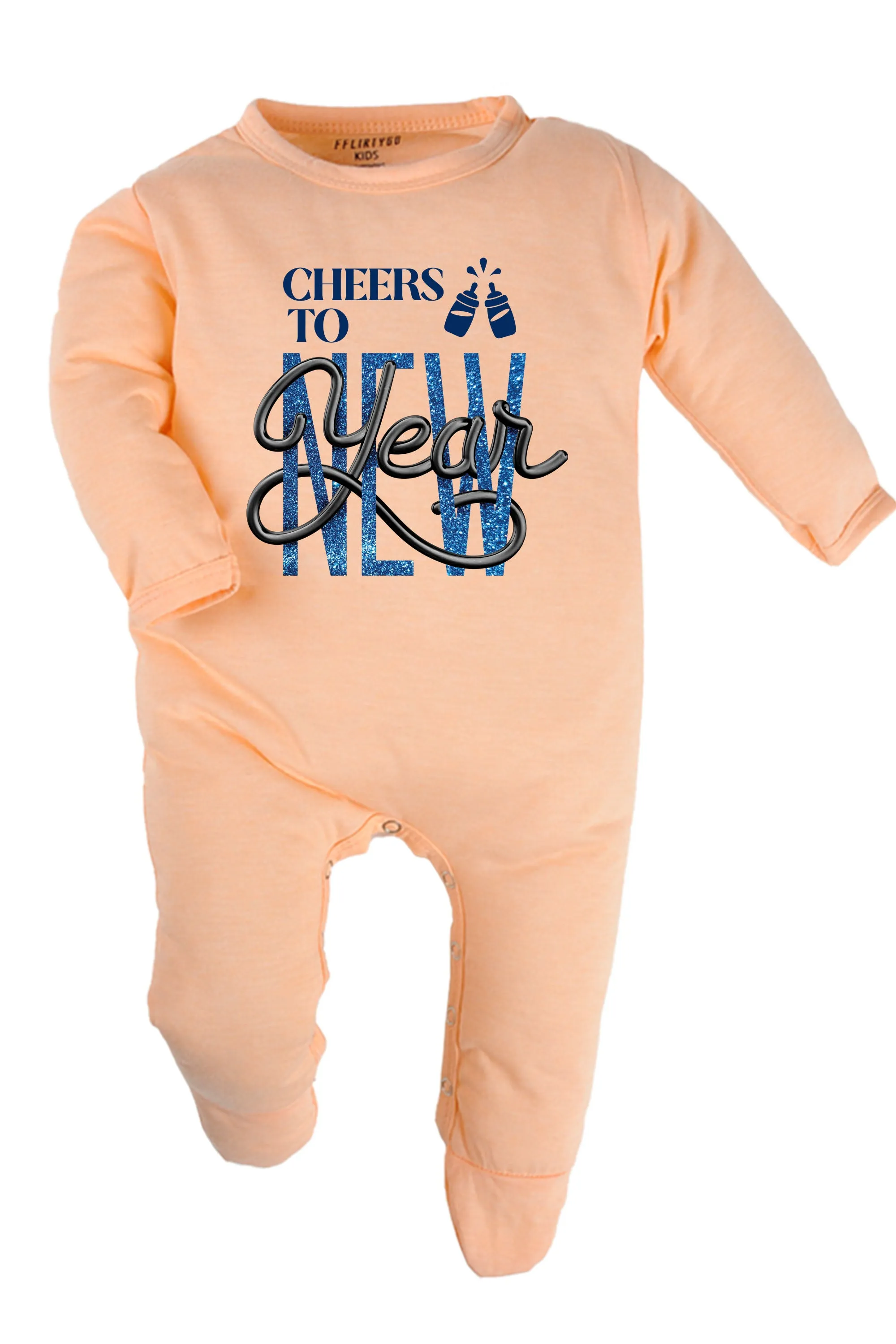 Cheers To New Year Baby Romper | Onesies