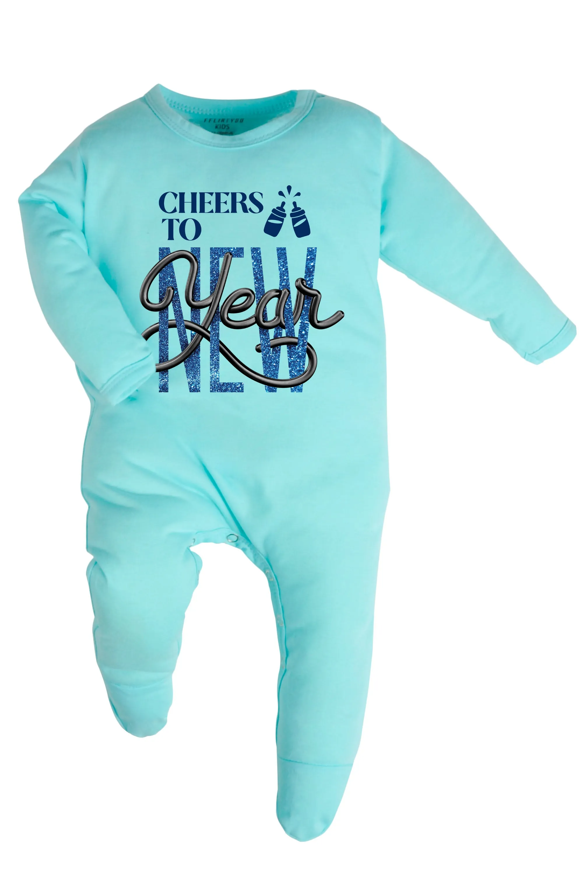 Cheers To New Year Baby Romper | Onesies