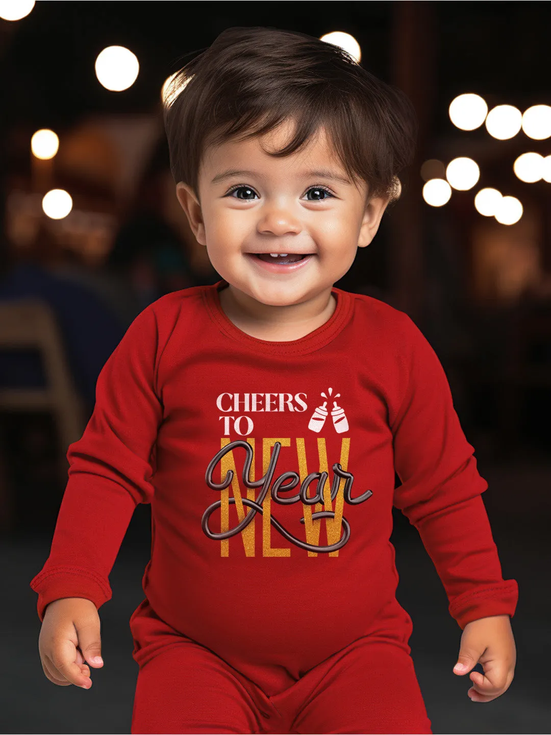 Cheers To New Year Baby Romper | Onesies