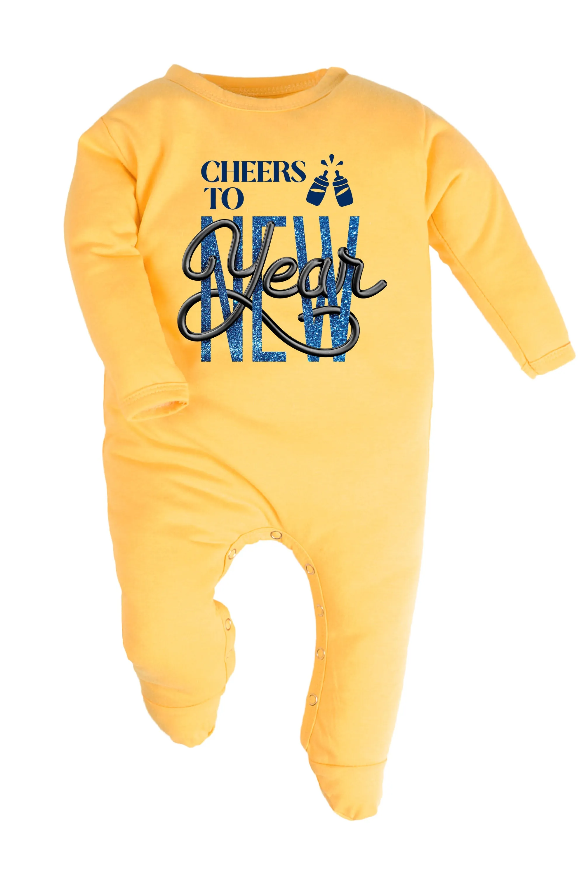 Cheers To New Year Baby Romper | Onesies