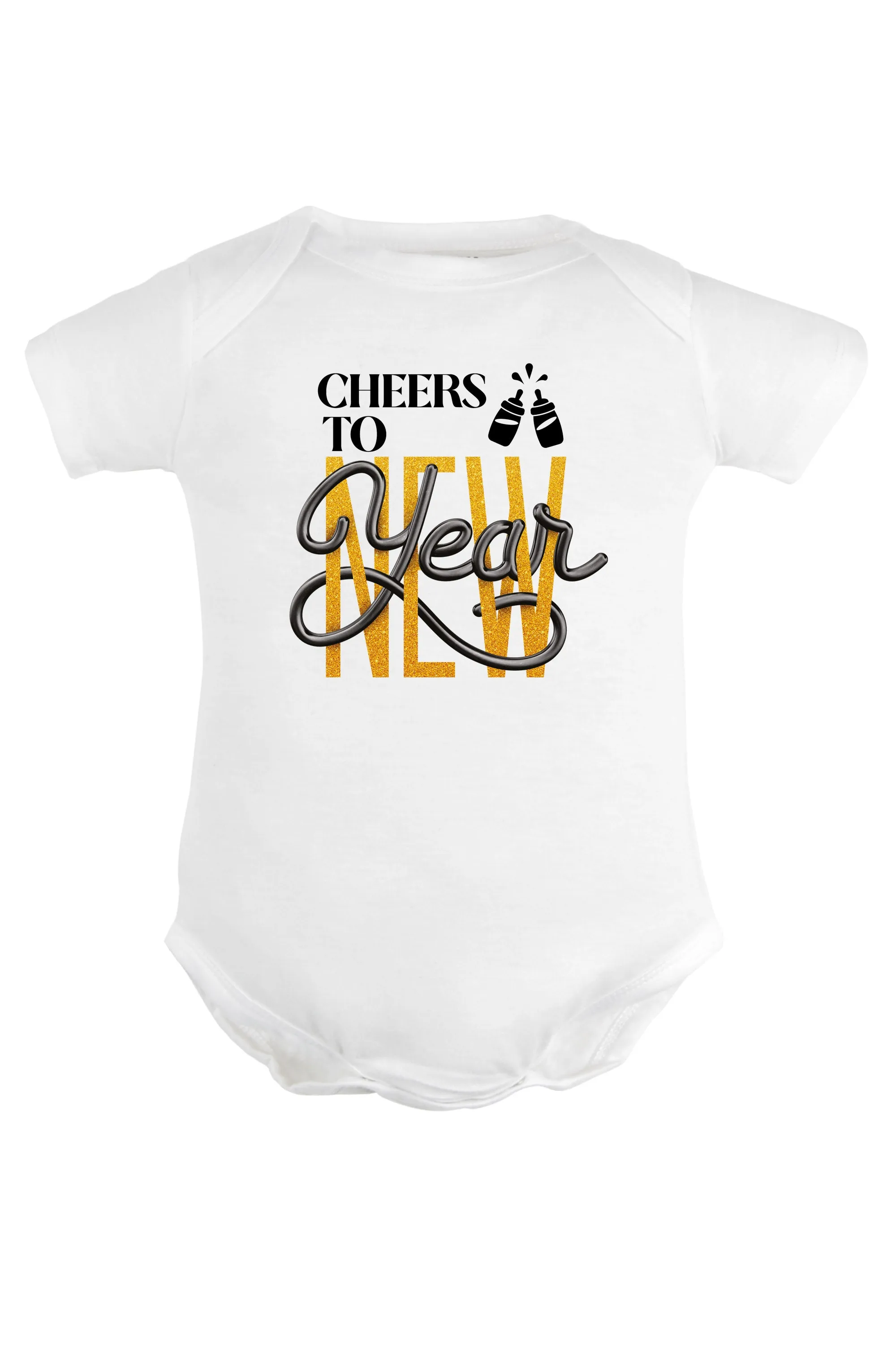 Cheers To New Year Baby Romper | Onesies