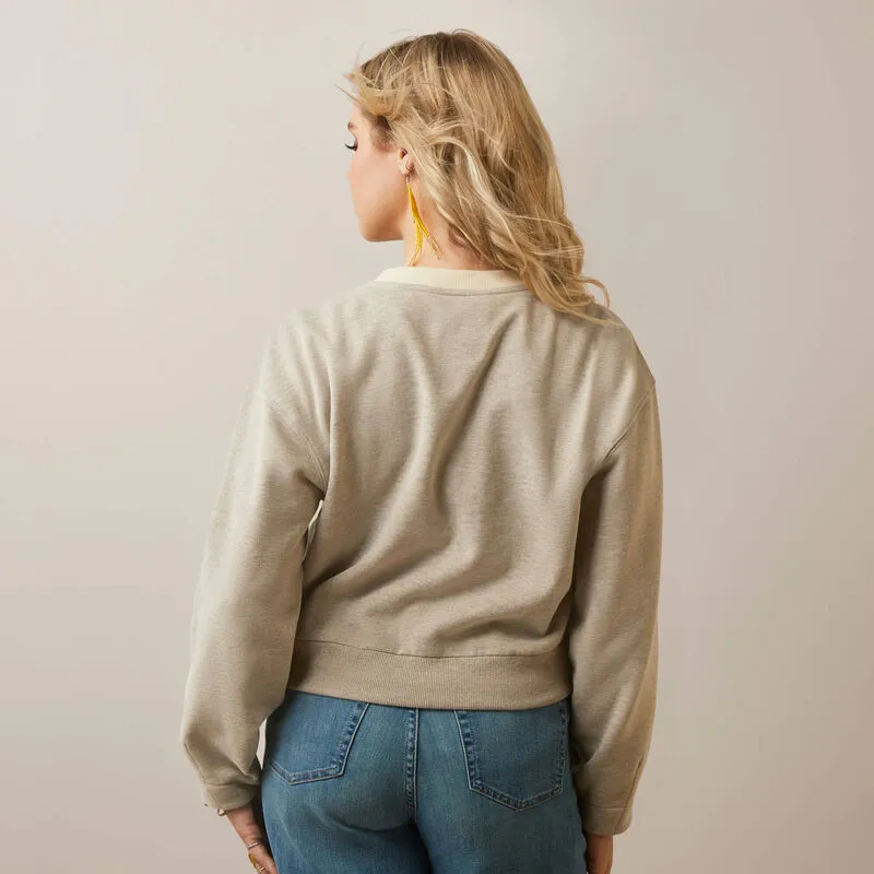 Chimayo Women's Embroidered Sweatshirt | 10046283