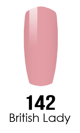 Cosmo 3in1 Dipping Powder   Gel Polish   Nail Lacquer (Matching DC Duo Gel), C 142