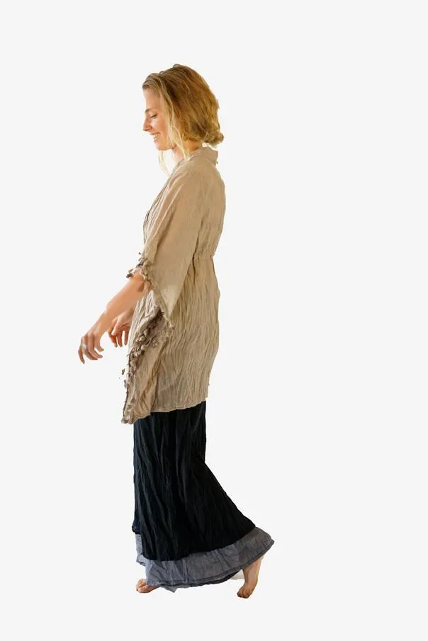 Cotton Tassel Kimono