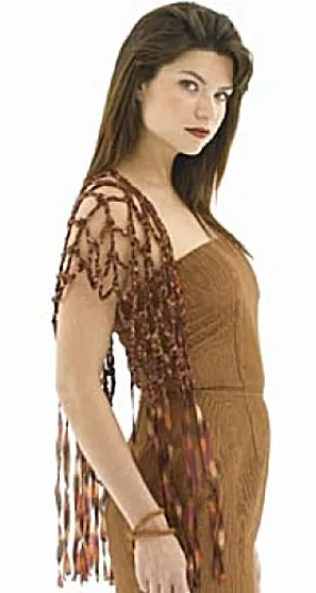 Crochet Open Weave Shawl