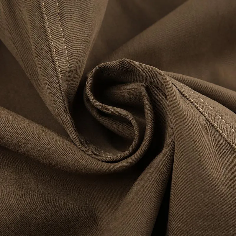 Cropped Zip-Up Utility Jacket
