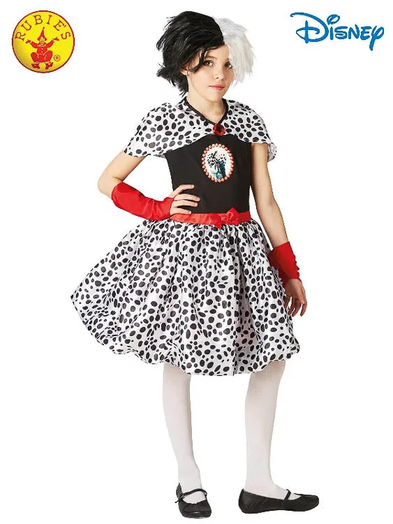 CRUELLA DE VIL DELUXE COSTUME, CHILD