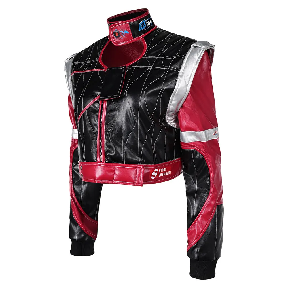 Cyberpunk 2077 Panam Palmer Women Black Coat Party Carnival Halloween Cosplay Costume