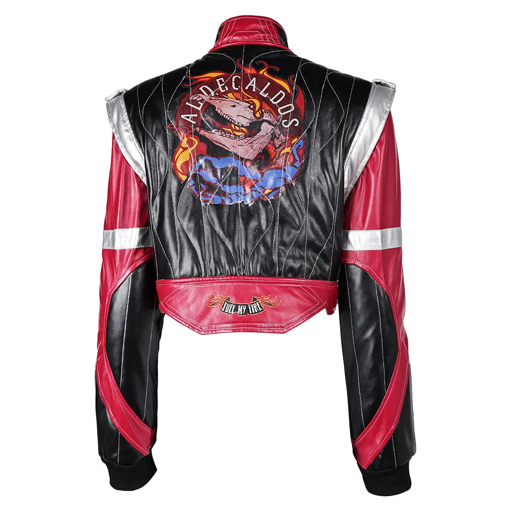 Cyberpunk 2077 Panam Palmer Women Black Coat Party Carnival Halloween Cosplay Costume