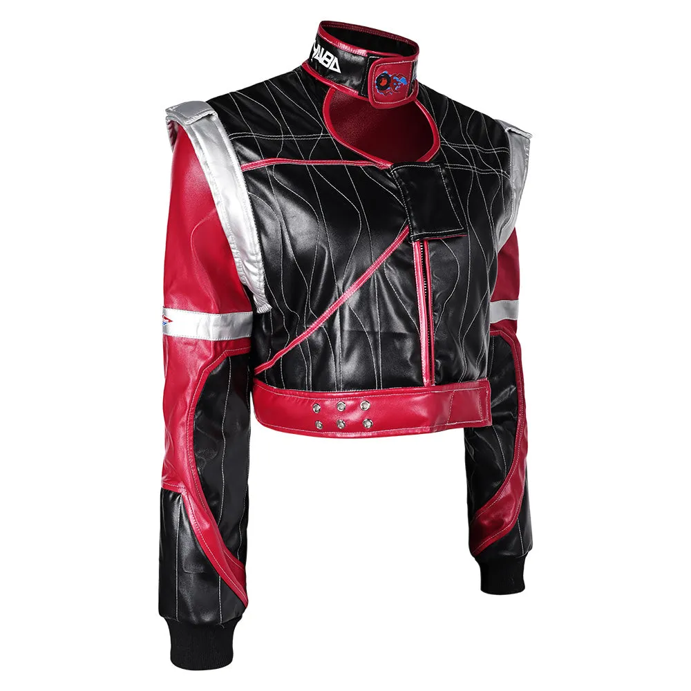 Cyberpunk 2077 Panam Palmer Women Black Coat Party Carnival Halloween Cosplay Costume