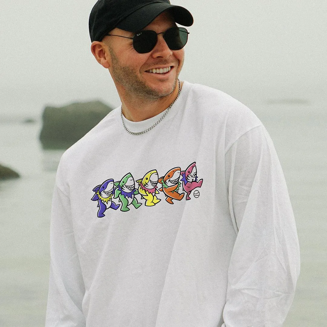 Dancing Sharks Long Sleeve