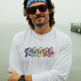 Dancing Sharks Long Sleeve