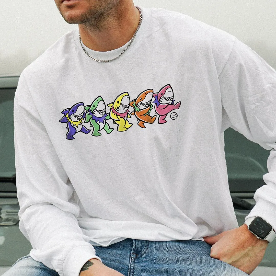 Dancing Sharks Long Sleeve