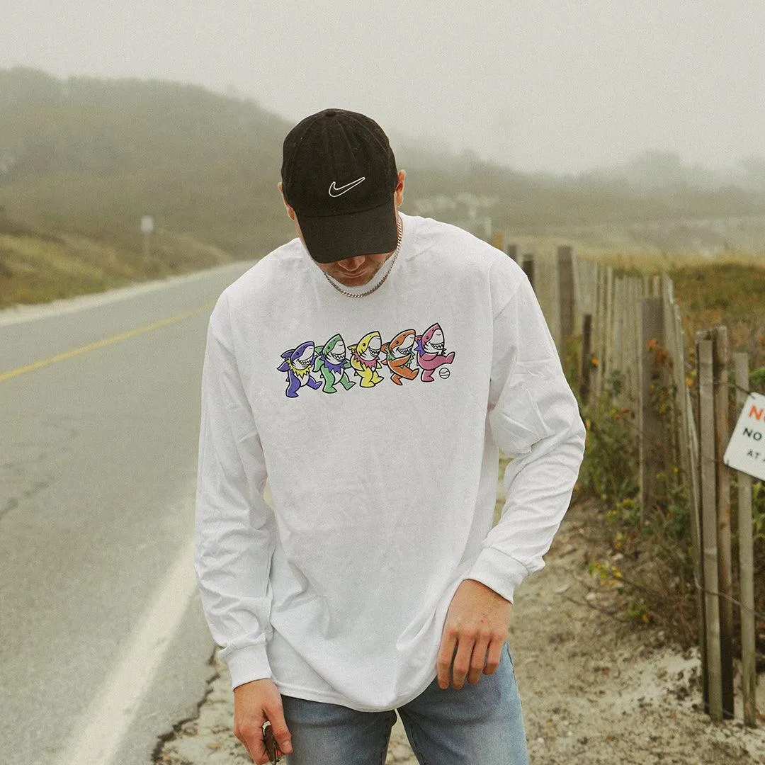Dancing Sharks Long Sleeve