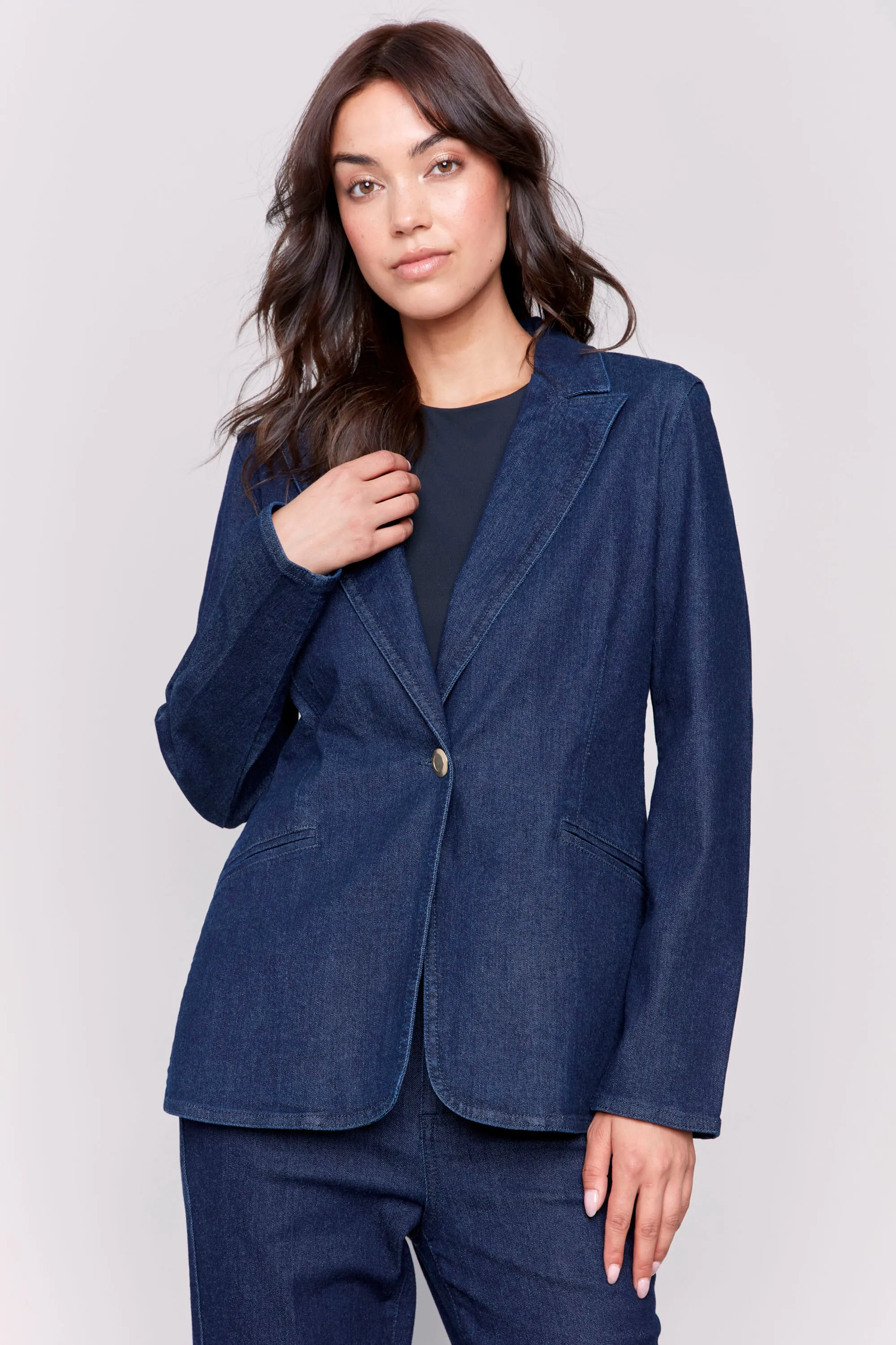 DENIM BLAZER