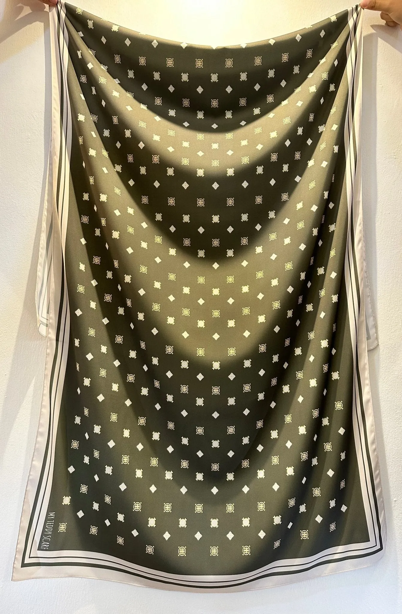 Diamond in Olive Shawl