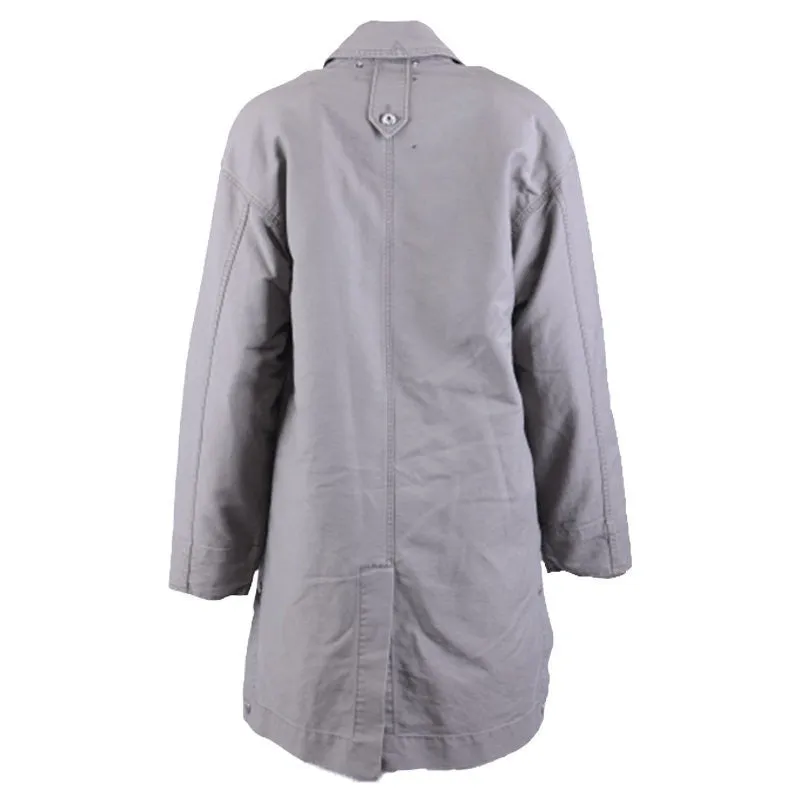DIESEL PROTO 5 Womens Parka Jacket Padded Quilted Long Casual Winter Khaki Coat