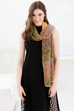 Drop Stitch Shawl (Knit) - Version 1